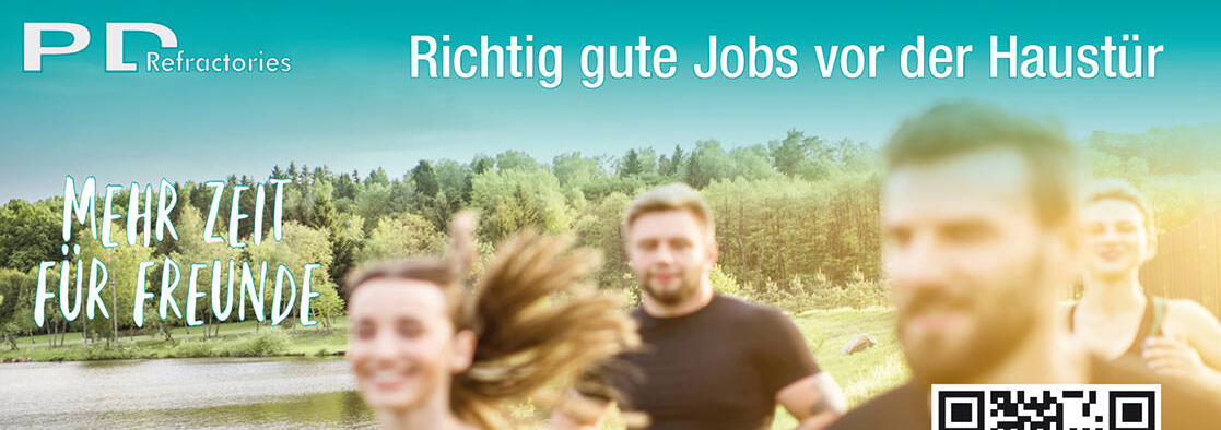 Plakatwerbung Recruiting P-D Refractories GmbH