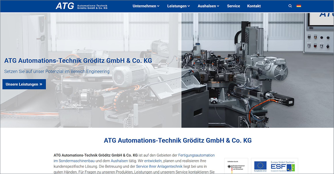 Relaunch ATG Website | MUBVideoDesign