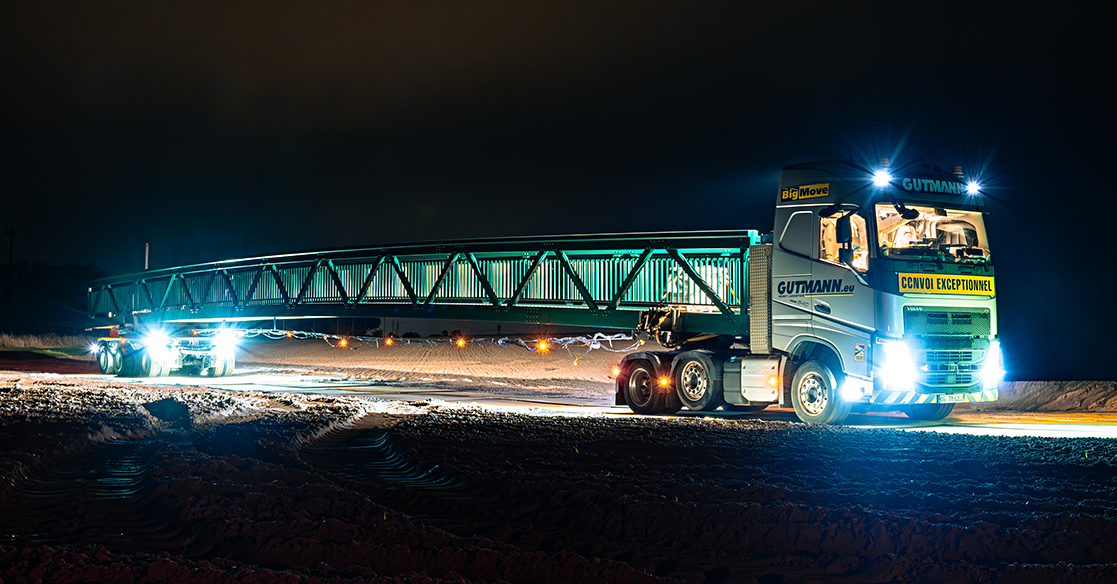 Logistikvideo Schwertransport Gutmann | Videoproduktion Sachsen