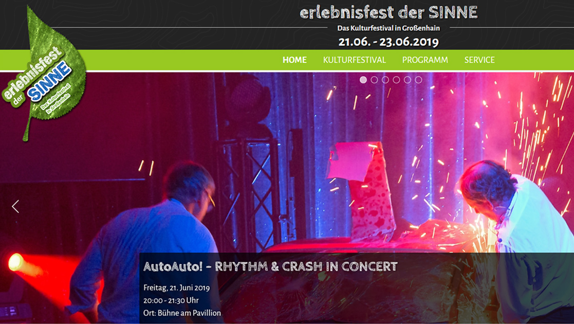 Erlebnisfest Website Relaunch | MUBVideoDesign