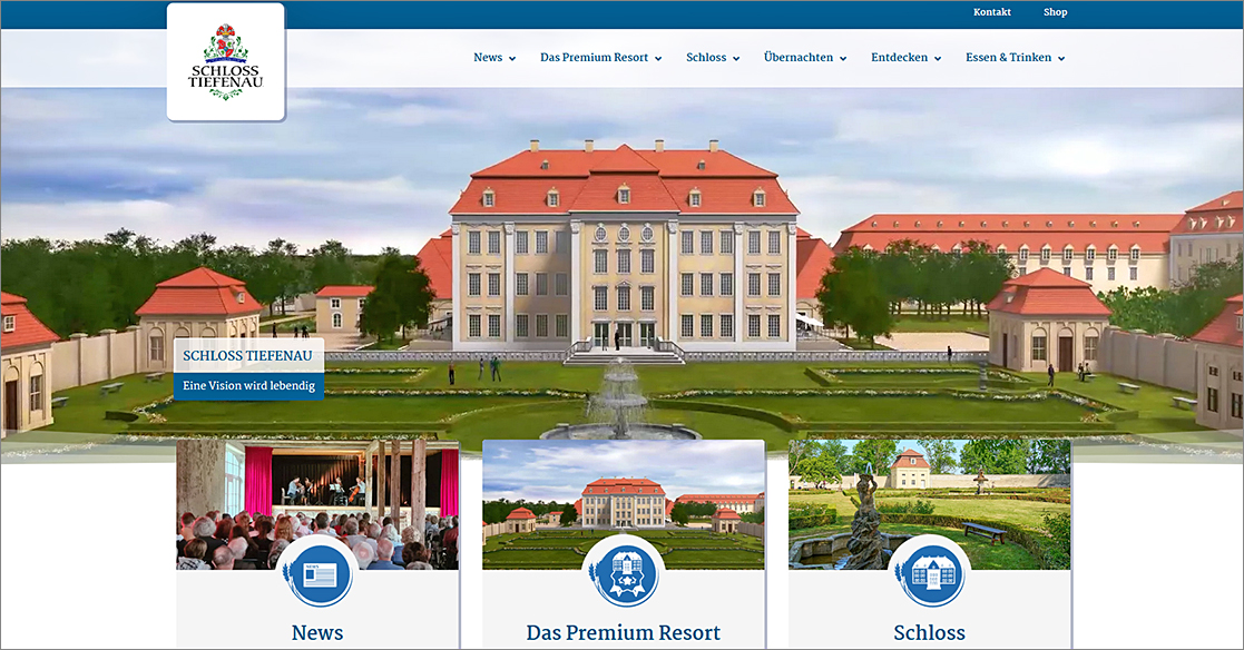 Relaunch Premium Resort Schloss Tiefenau | MUBVideoDesign