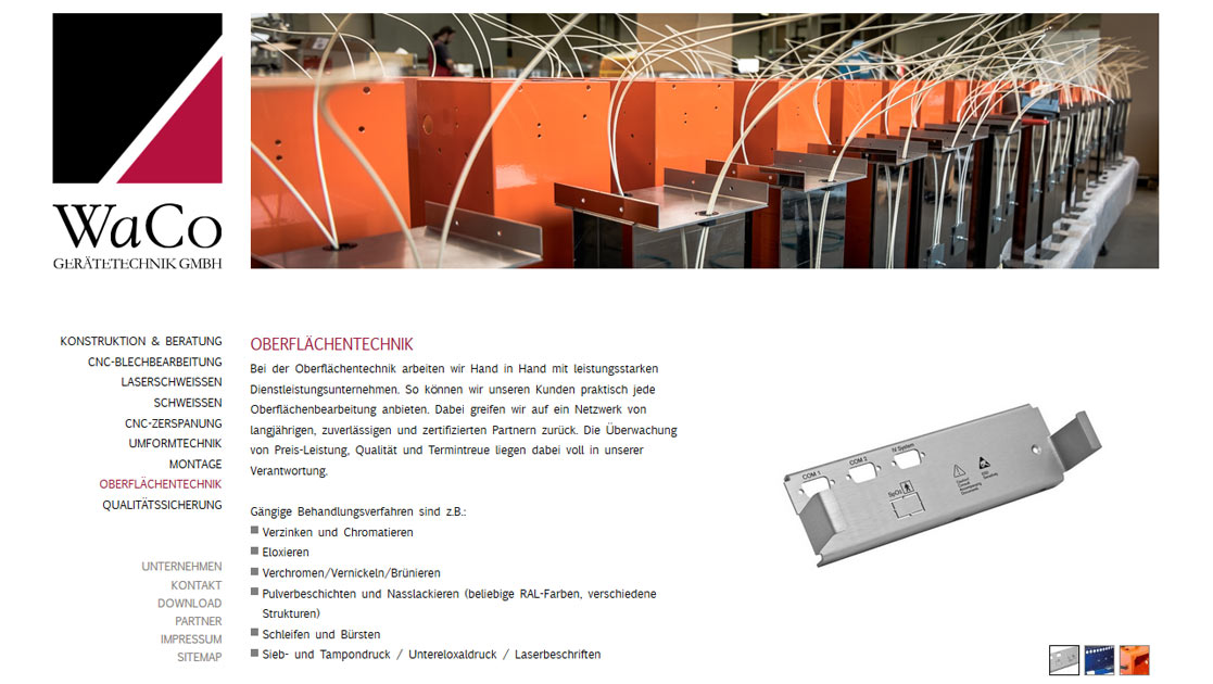Projekt Waco Gerätetechnik GmbH | MUBVideoDesign